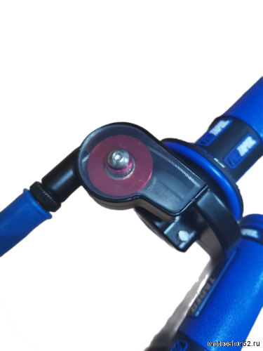 Ручка газа питбайк PROTAPER в сборе с тросом L=980мм (синий)  фото 2