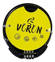 фото Противоугонное устройство "Voron" 87618 трос (замок) 12 мм 150 см