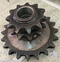 Блок звезд мотоблока Ока, Каскад z36+z15+z12