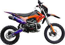 Питбайк BSE EX125 17/14 Blue Orange Ant (020) 