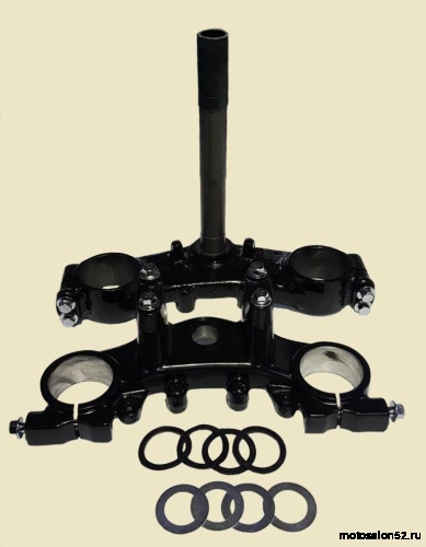 Вал рулевой с траверсой в сборе с крепежом руля Racer RC200GY-C2, RC250GY-C2 Panther 