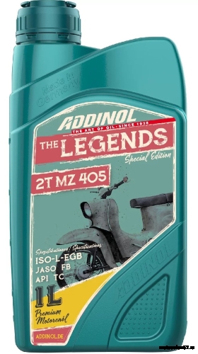 Масло 2Т ADDINOL Legends MZ 405 минеральное 1л 