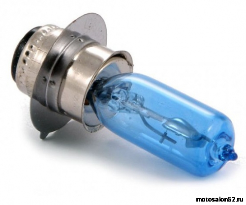 Лампа фары 12v/35/35w d15-25-1 галогеновая синяя FDF