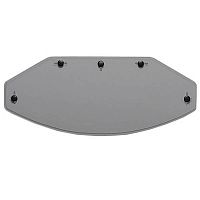 Стекло универсальное для открытого шлема (5 клипс) тонированное 