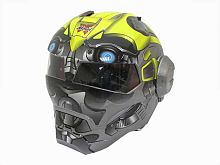 Шлем MASEI 610 Bumblebee желтый L 