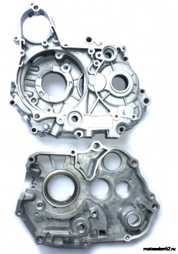 Картер левая + правая половина 139FMB голый (верх. эл/стартер) голый Альфа,Дельта 