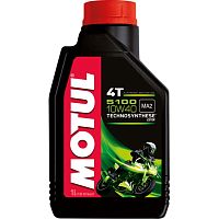 Масло 4Т Motul 5100 SAE10w-40 API SM/SG JASO MA2 TECHNOSYNTHESE® 1л 