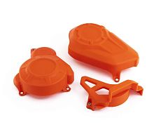 Крышки защитные на двигатель ZS PR c балансирным валом Regulmoto (Оранжевый) 