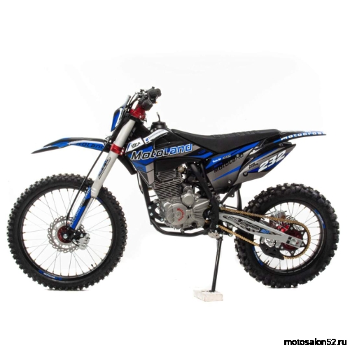 Мотоцикл кроссовый Motoland 300 XT300 HS (175FMM) (BB-300cc) синий 