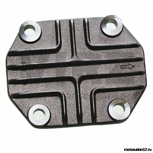 Крышка головки верхняя квадрат 139FMB Альфа,Дельта CN  фото 2