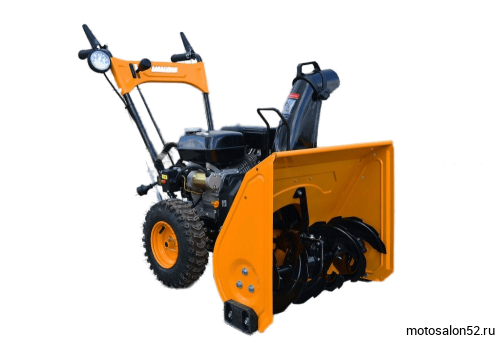 Снегоуборщик GаrdenPro KCM22B 6,5 лс, ручной стартер, 4+1, LONCIN H200, захват 560 мм, колеса 13" 