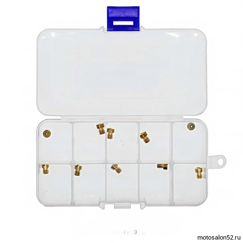 Набор главных жиклеров NIBBI PE, Mikuni 88-110 10 шт Набор главных жиклеров NIBBI PE, Mikuni 88-110 10 шт