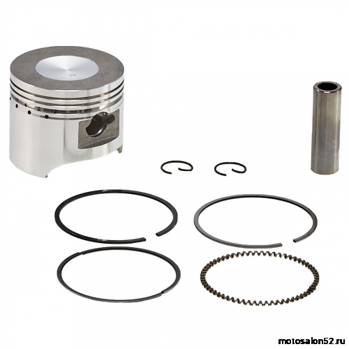 Поршень 154FMI d-52,4 p-13  Kayo Basic, TTR125 в сборе  SM-PARTS