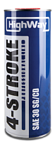 Масло 4Т High Way SAE30 API SG/CD минеральное 1л (мет.банка) 
