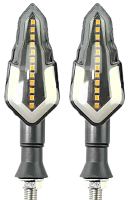 Поворотники светодиодные ZXD-39 со встроенным реле 2 шт. 