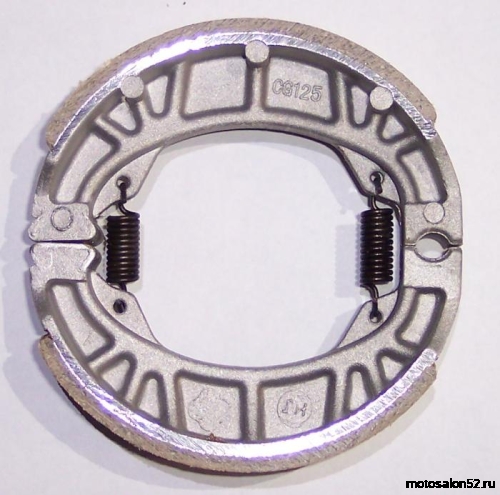 Колодки барабанного тормоза задние 12 см Колодки барабанного тормоза задние 12 см
