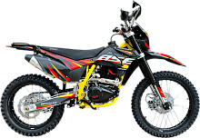 Мотоцикл кроссовый BSE Z3 V Yellow Twist 