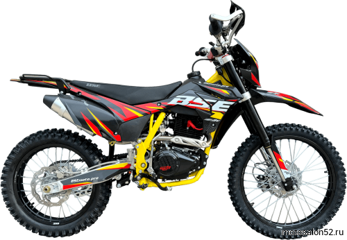 Мотоцикл кроссовый BSE Z3 V Yellow Twist 