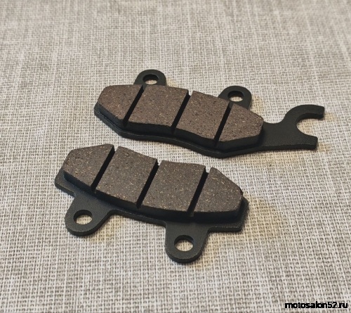 Колодки дискового тормоза FA197 Puller двухпоршневые с левым ухом 6 мм 