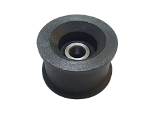 Ролик натяжения ремня мотоблока Салют переднего хода аллюминевый с подшипником 