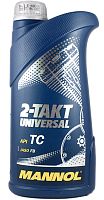 Масло 2T MANNOL 2-TAKT Universal API TC JASO FB минеральное 1л 