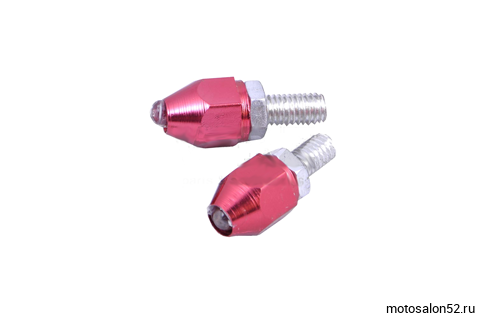 Болты декоративные светодиодные 30*15 мм (2 шт.) Болты декоративные светодиодные 30*15 мм (2 шт.)