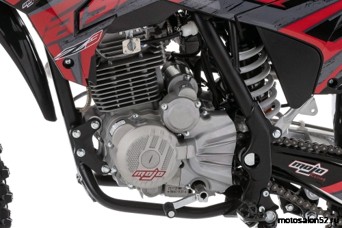 Мотоцикл кроссовый BSE Z3 21/18 Red black  фото 2