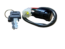 Замок зажигания (2 положения, 4 провода) KEWS 