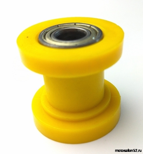 Ролик успокоителя приводной цепи ТТR 8 мм желтый CN 
