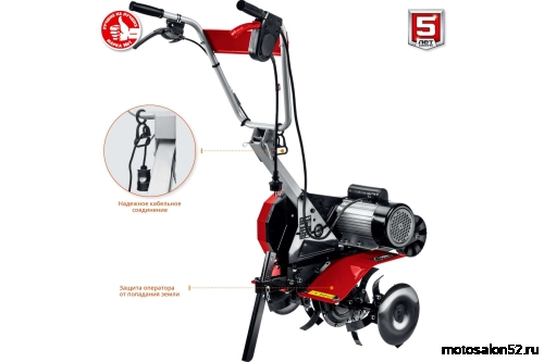 Электрокультиватор ЗУБР 2500Вт  фото 2