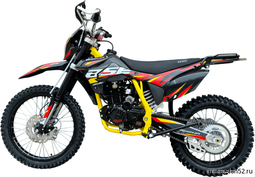 Мотоцикл кроссовый BSE Z3 V Yellow Twist  фото 4