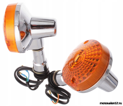 Поворотник МТ-2024 хром передний Поворотник МТ-2024 хром передний