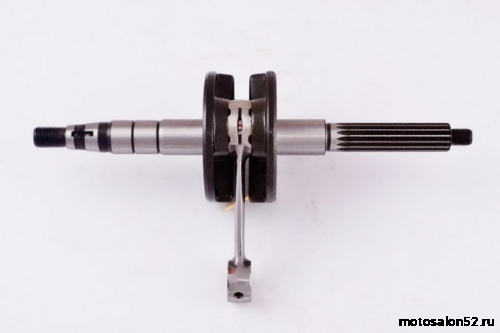 Коленвал 1Е40 QMB, Stels 2T QJ 50см3 вал - 16mm, палец - 12mm