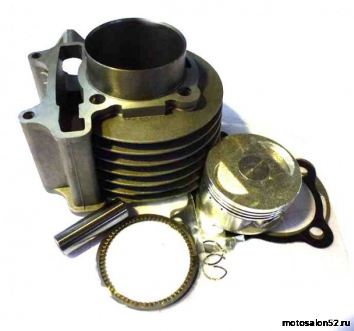 Поршневая 157 QMJ d-57.40 p-15 поршень с тефлоновым покрытием 4-такт.скутер  FDF