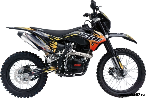 Мотоцикл кроссовый BSE Z1 HotRod Red   фото 2