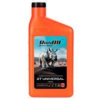 Масло 2Т RHINOIL универсальное API TC, JASO M345 FD/FC, ISO-L-EGD 1л минер. (М+) 