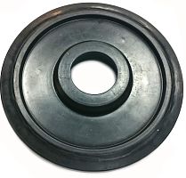 Колесо катка Буран, Тайга, Рысь, Буксировщик пластмассовый D128*12 под 205 подшипник 