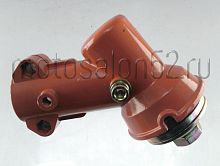 Редуктор бензокосы М10 9 шлиц 26 мм (красный) FORESTER 