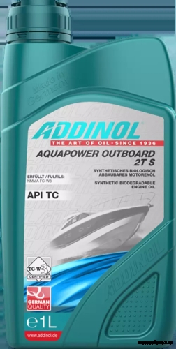 Масло 2Т ADDINOL Aquapower Outboard синтетическое 1л 