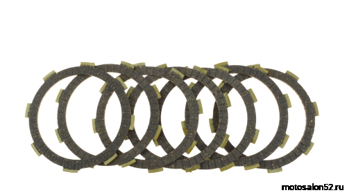 Диски сцепления 172FMM-3A CB250F (комплект) X-TECH Диски сцепления 172FMM-3A CB250F (комплект) X-TECH