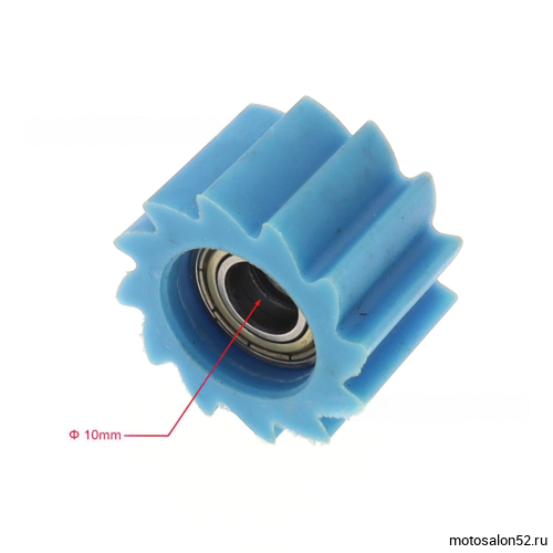 Ролик успокоителя приводной цепи для мотоциклов 10 мм черный CN 