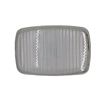 Стекло фары квадратное Дельта 