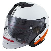 фото Шлем (открытый) ATAKI JK526 Fusion (оранжевый/белый/черный матовый) XL
