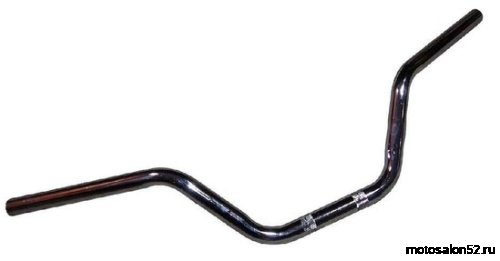 Руль Альфа,Дельта черный (L-700 mm, d-22 mm) Руль Альфа,Дельта черный (L-700 mm, d-22 mm)