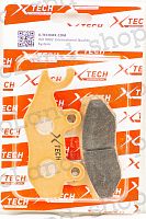 Колодки дискового тормоза FA165 #2 X-TECH (lsemi -metallic) полуметаллические