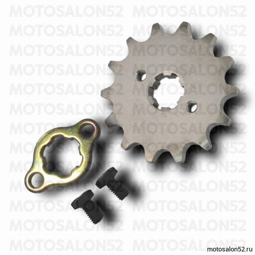 Звезда передняя (520-13T); d-20mm 172FMM с буртиком (фиксатор+болты) 