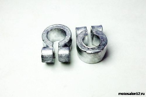 Клеммы аккумуляторные мото (свинец) 