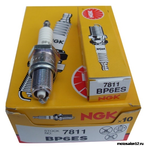 Свеча зажигания NGK BP6ЕS (7811) (мотоблоки с двиг.Honda,Китай.) 