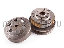 Вариатор задний (торкдрайвер) 139 QMB/Honda AF34/35 (с барабаном, каленый) JH 