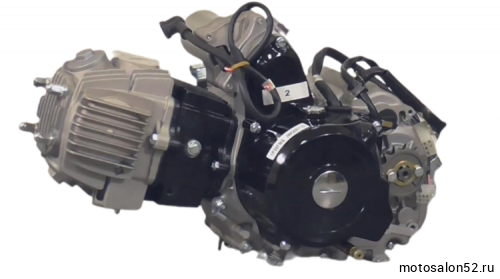 Двигатель 152FMI 125 куб (маркировка 49,9) с верхним электростартером 4МКПП по кругу фото 2